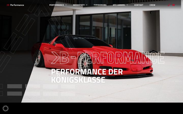 Screenshot of kb-performance.at
