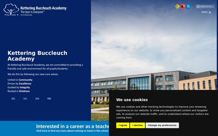 Screenshot of kba.uk