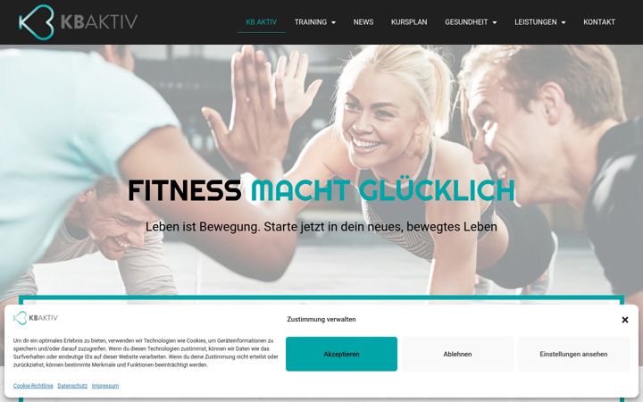 Screenshot of kbaktiv.de