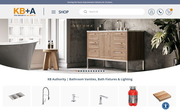 Screenshot of kbauthority.com