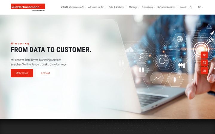 Screenshot di kbdirect.ch