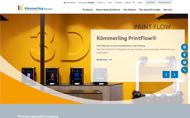 Skärmbild av kbe-online.com