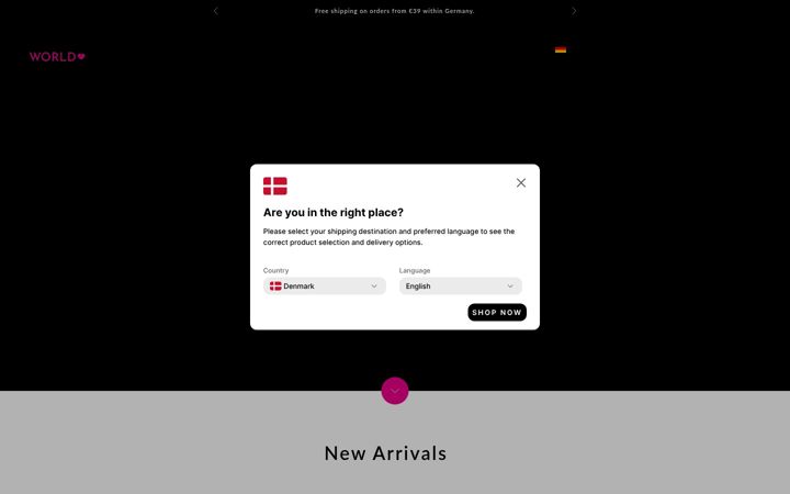 Screenshot of kbeautyworld.com