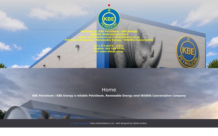 Screenshot van kbesa.co.za