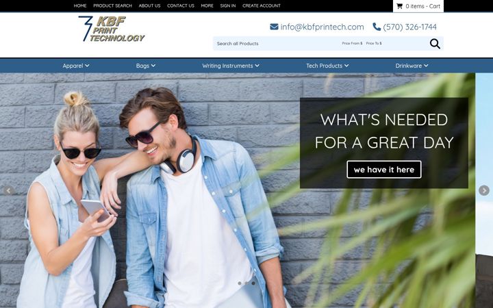 Screenshot of kbfpromo.com