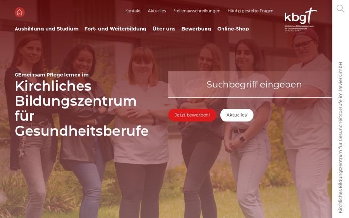 Screenshot of kbg-gelsenkirchen.de