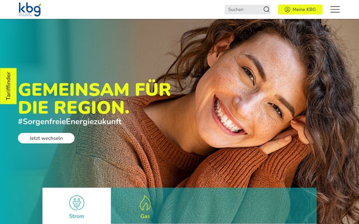 Screenshot of kbg-homberg.de