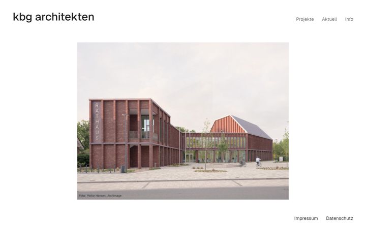 Screenshot of kbgarchitekten.de