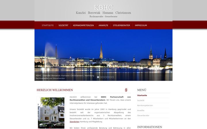 Screenshot of kbhc.de