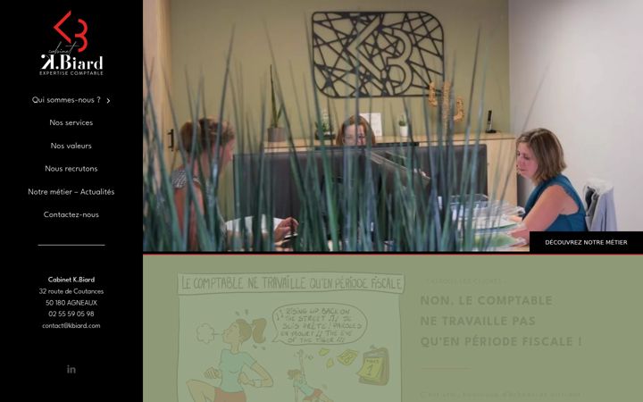 Screenshot of kbiard.com