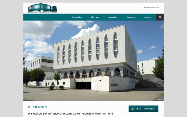 Screenshot of kbineckarsulm.de