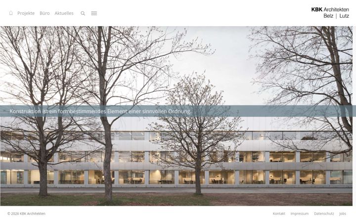 Screenshot of kbk-architekten.de