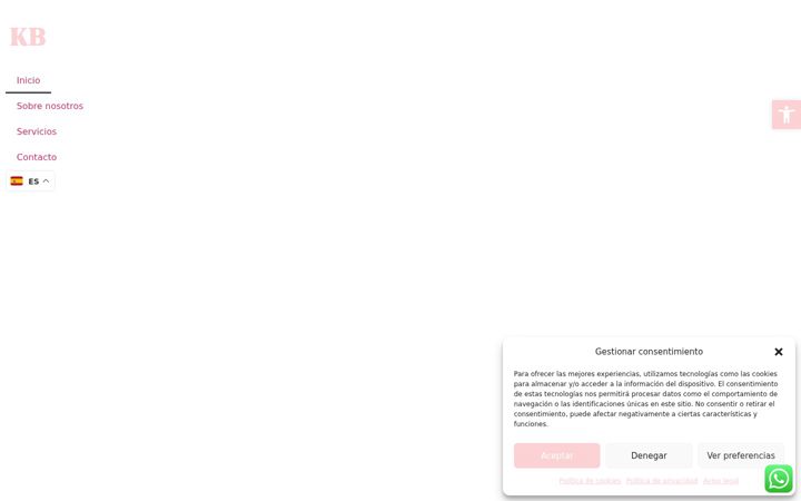 Screenshot of kbonitocreacionesymoda.com