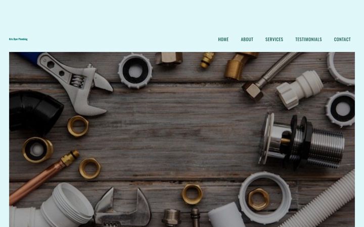 Screenshot of kbplumbing.net