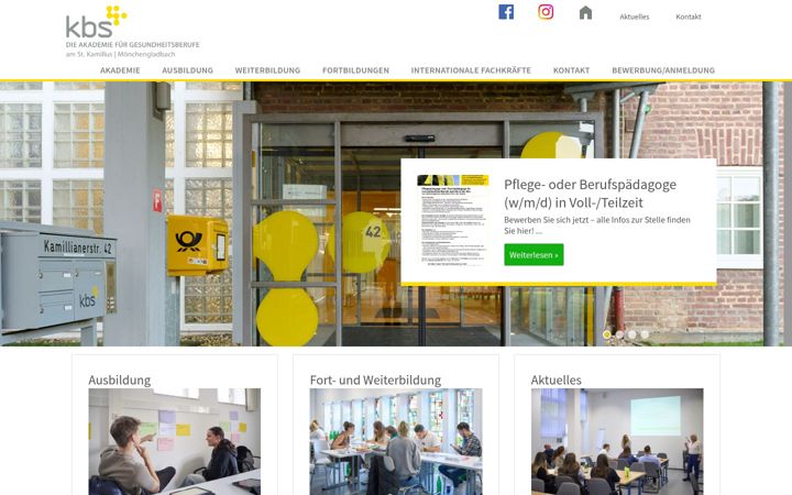 Screenshot of kbs-mg.de