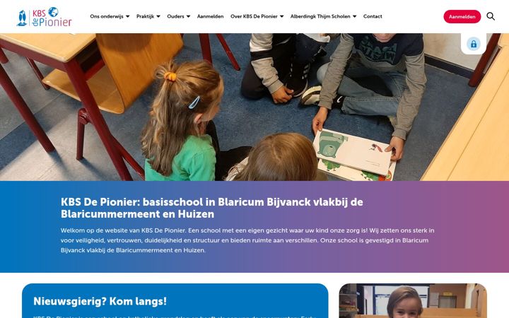 Screenshot of kbsdepionier.nl
