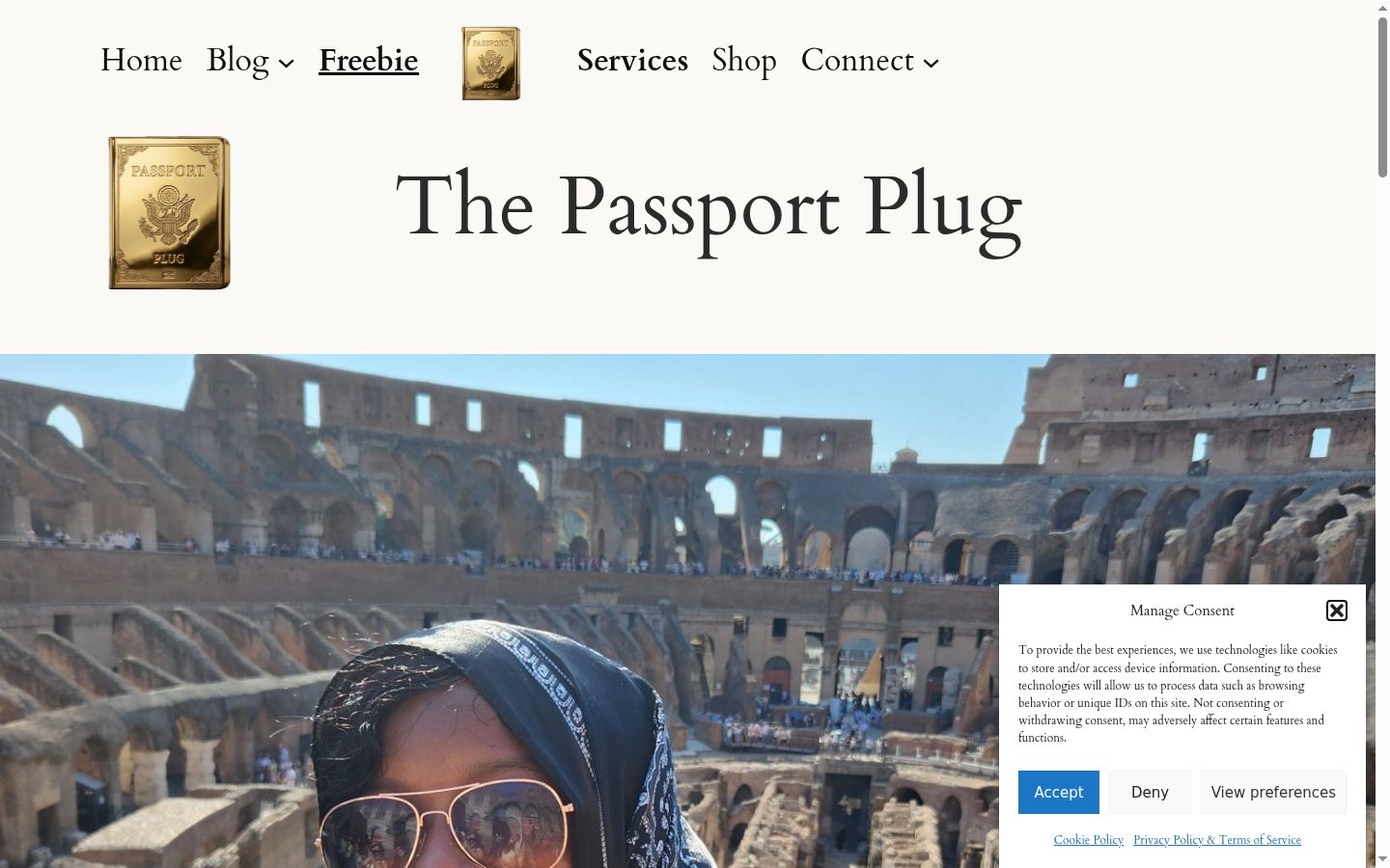 Screenshot tal-banner tal-kunsens muri qabel kwalunkwe interazzjoni