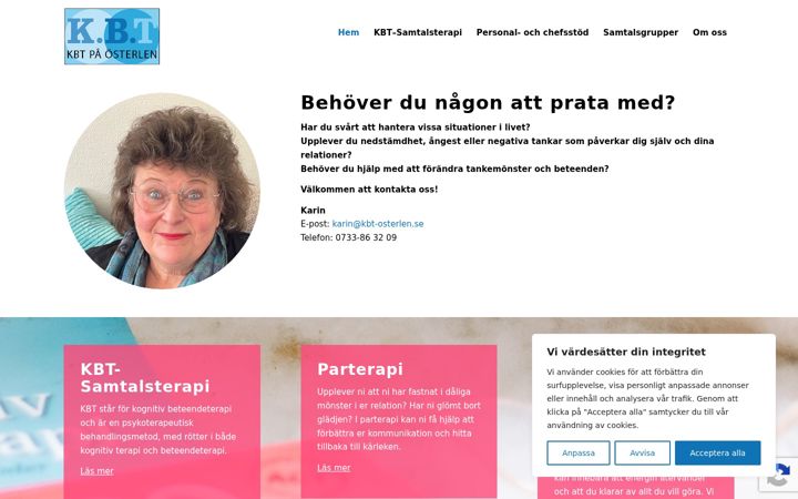 Screenshot of kbt-osterlen.se