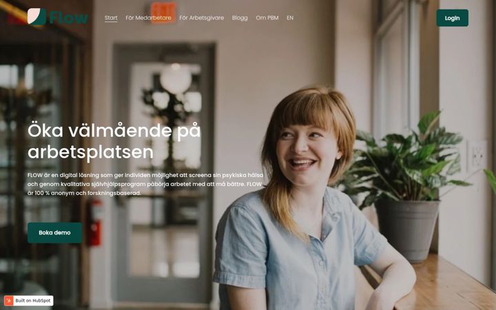 Screenshot of kbtflow.se
