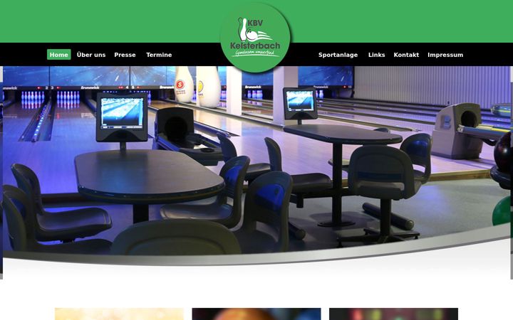 Screenshot of kbv-kelsterbach.de