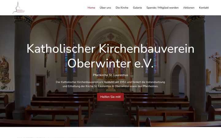Screenshot of kbv-oberwinter.de