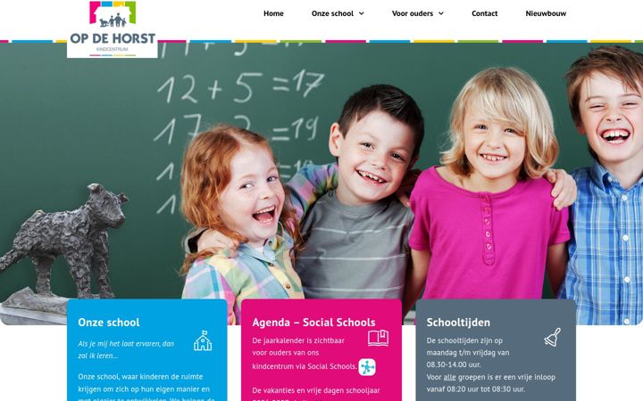 Screenshot of kc-opdehorst.nl