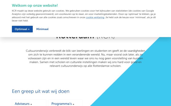 Screenshot of kc-r.nl