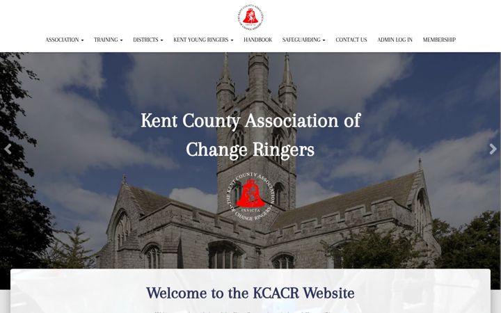 Screenshot of kcacr.org.uk