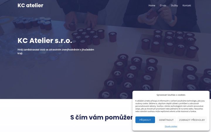 Screenshot of kcatelier.cz