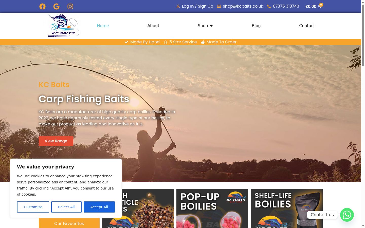 Screenshot des Einwilligungsbanners vor jeglicher Interaktion