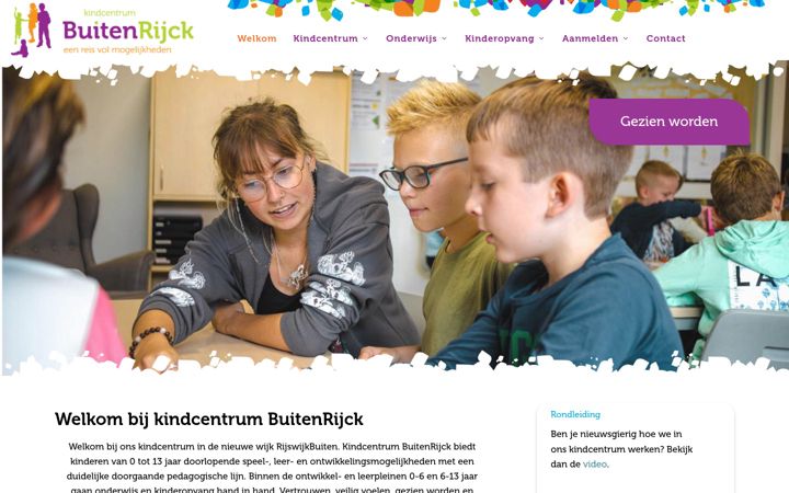 Screenshot of kcbuitenrijck.nl