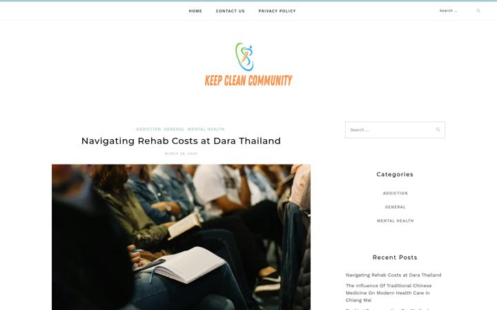 Screenshot of kccommunityctr.org