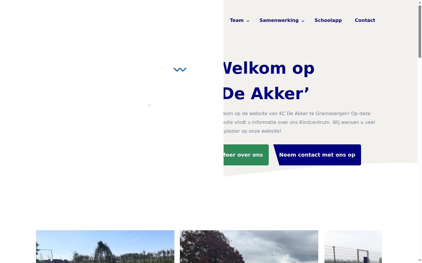 Screenshot van de toestemmingsbanner zoals getoond vóór enige interactie