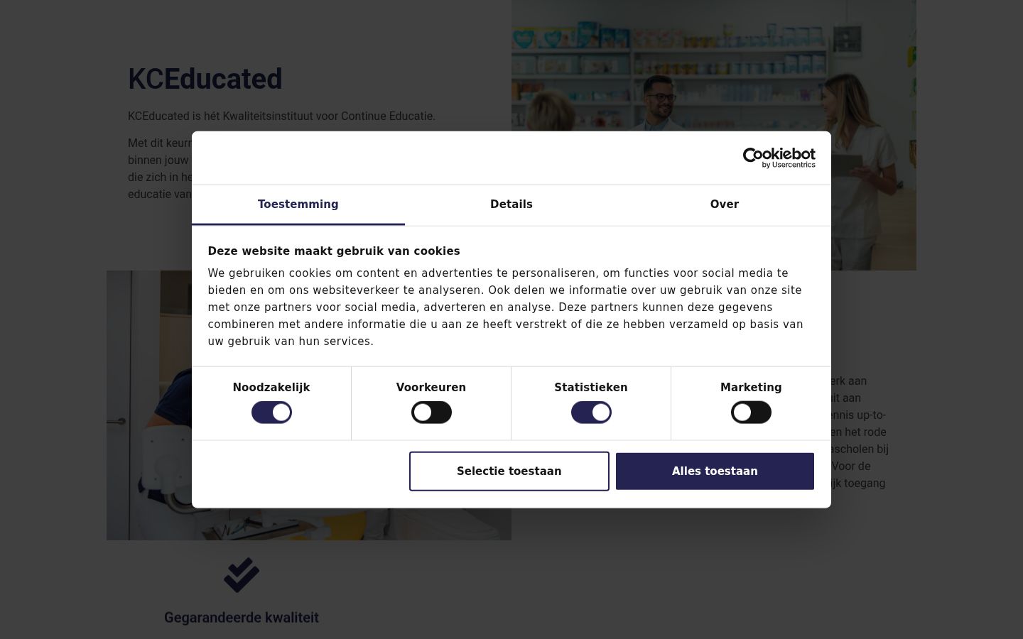 Sutikimo reklamjuostės, rodytos prieš bet kokią sąveiką, ekrano kopija