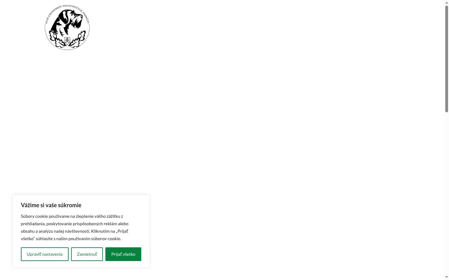 Screenshot van de toestemmingsbanner zoals getoond vóór enige interactie