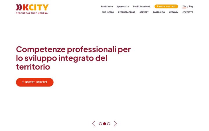 Screenshot of kcity.it
