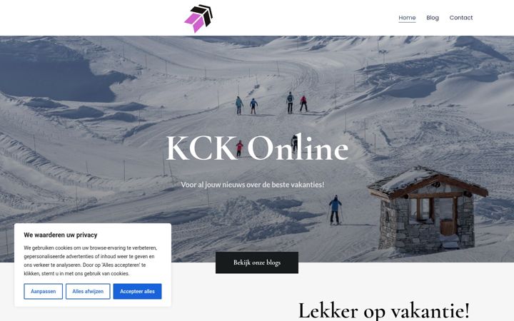 Screenshot of kck-online.nl