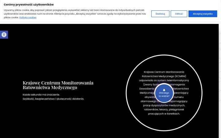 Screenshot of kcmrm.pl