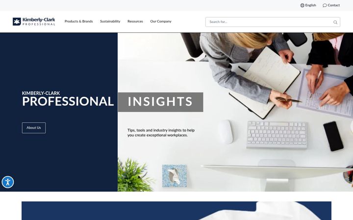 Screenshot of kcprofessional.com