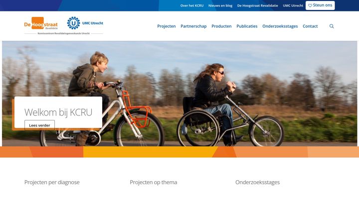Screenshot of kcrutrecht.nl