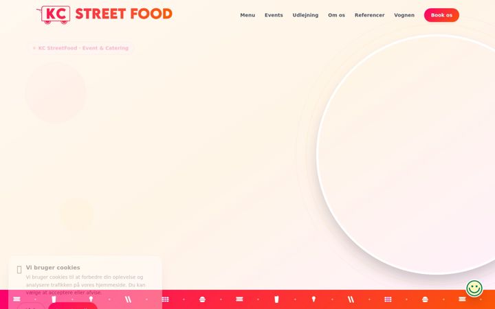Skärmbild av kcstreetfood.dk