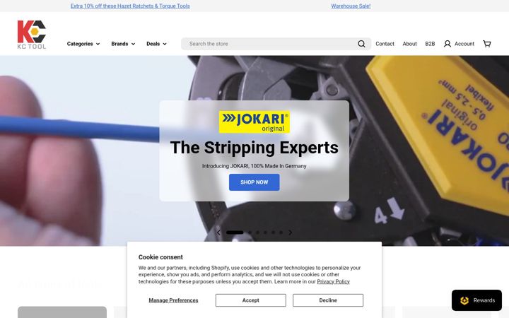 Екранна снимка на kctool.com