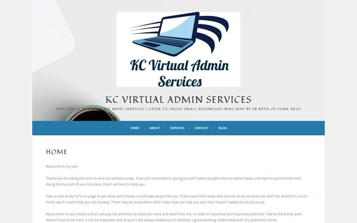 Screenshot of kcvaservices.net