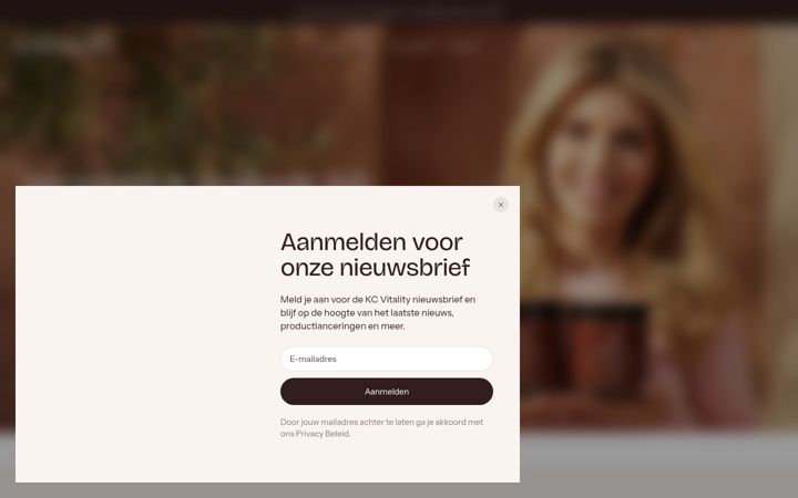 Screenshot of kcvitality.be