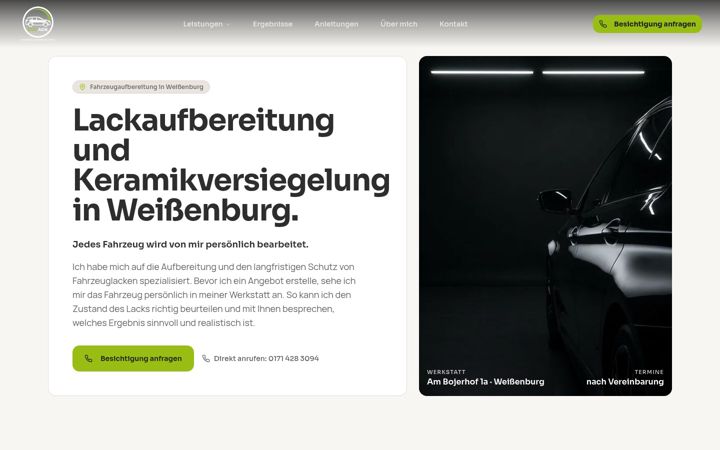 Screenshot of kd-detailing.de
