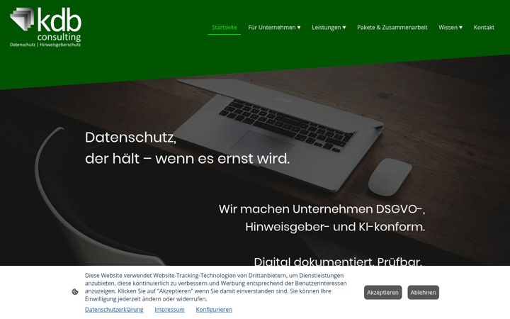 Screenshot of kdb-consulting.de