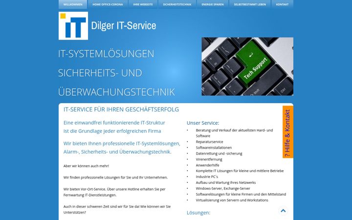 Screenshot of kdc-computer.de
