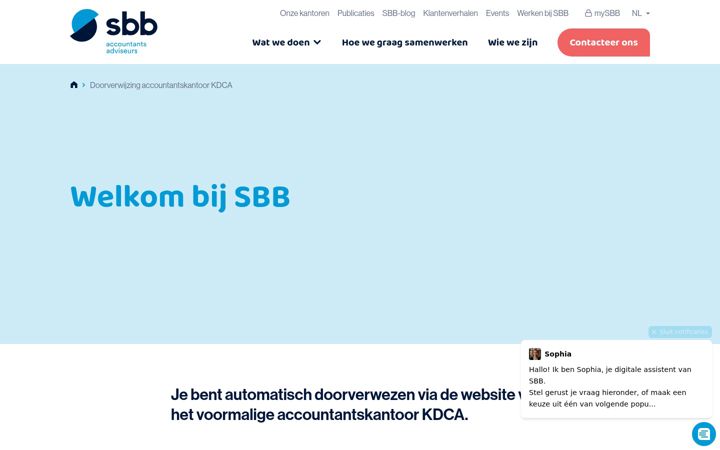 Screenshot of kdca.be