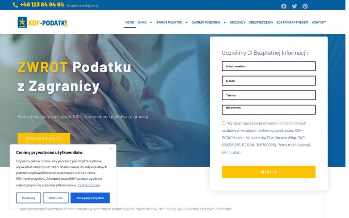 Screenshot of kdf-podatki.pl