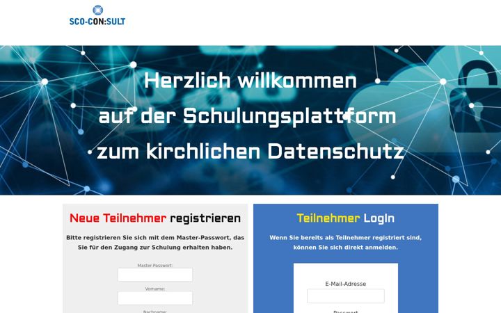 Screenshot of kdg-training.de
